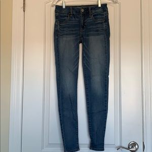 Medium wash jeans